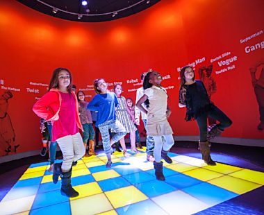 History of Dance - Children dancing.