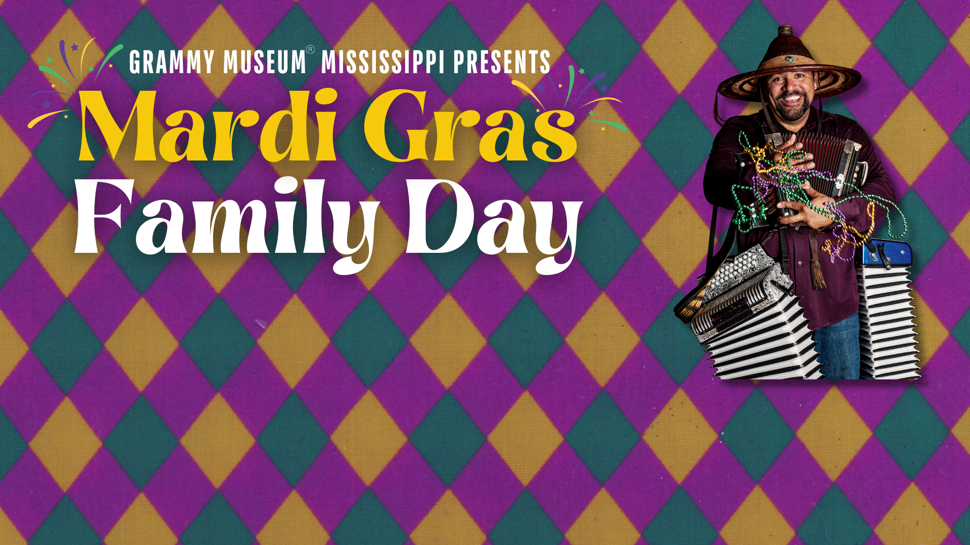 Grammy Museum Mississippi Presents Mardi Gras Family Day